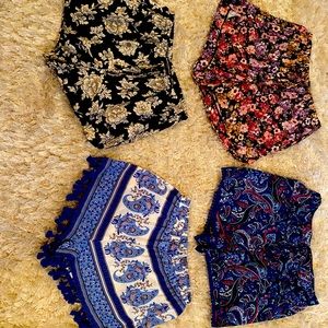 Shorts - all size small. Gently used.